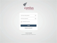 Tablet Screenshot of comlux.private-flight.com